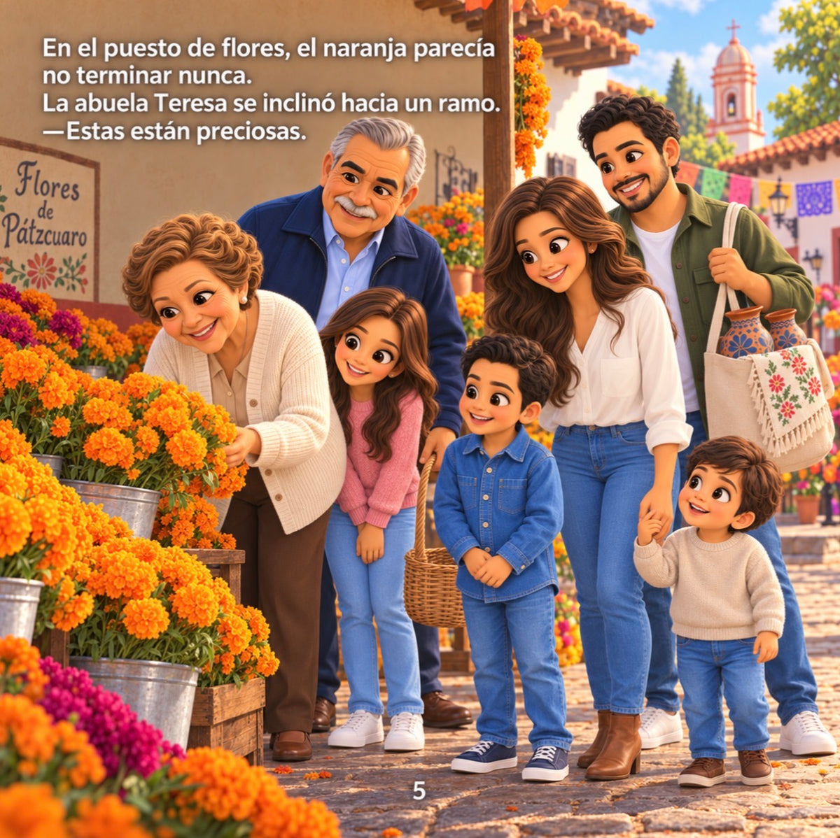 Bisabuela, Te Trajimos Flores
