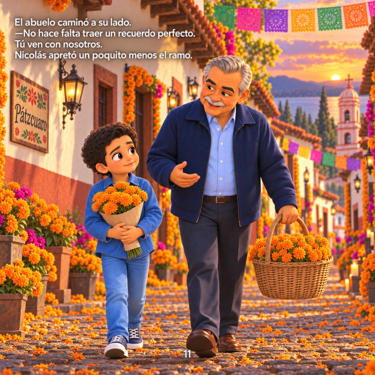 Bisabuela, Te Trajimos Flores