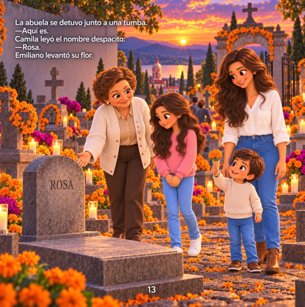 Bisabuela, Te Trajimos Flores