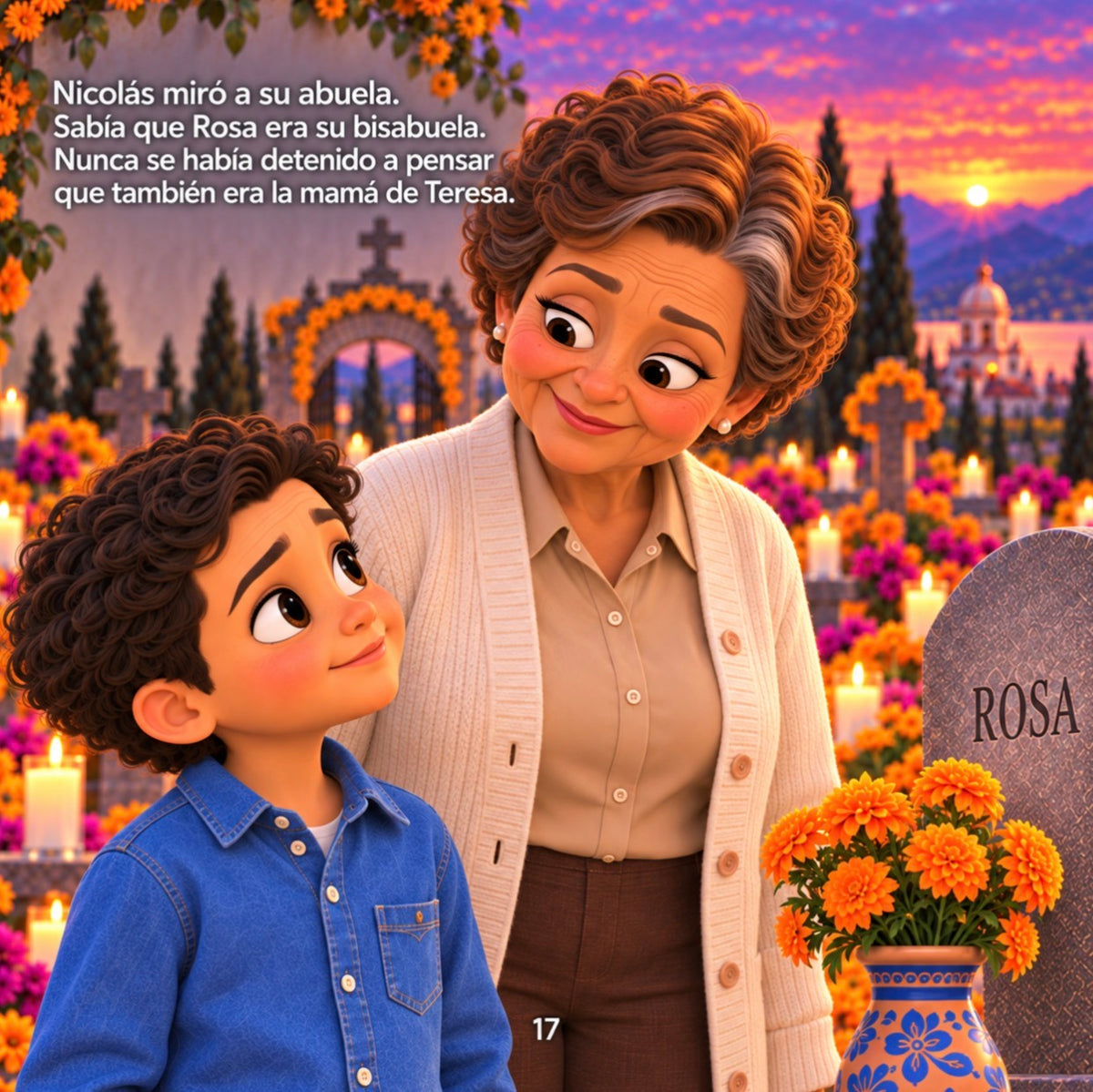 Bisabuela, Te Trajimos Flores