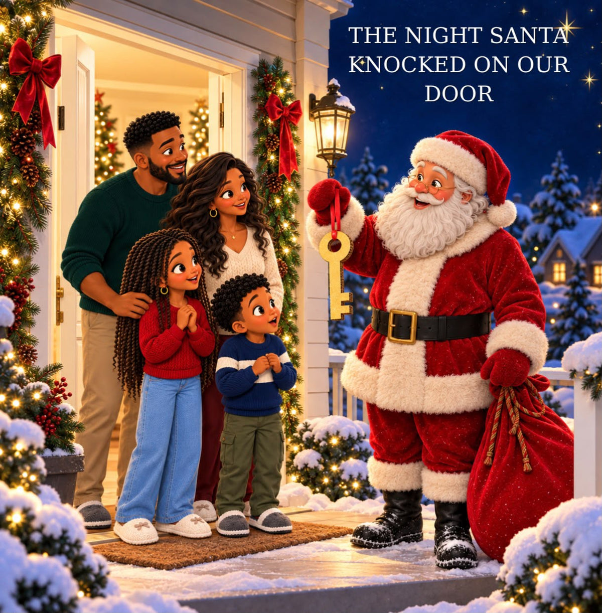The Night Santa Knocked the Door