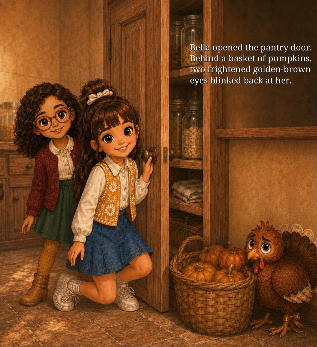 Bella and the Turkey Who Didn’t Want to Become Dinner
