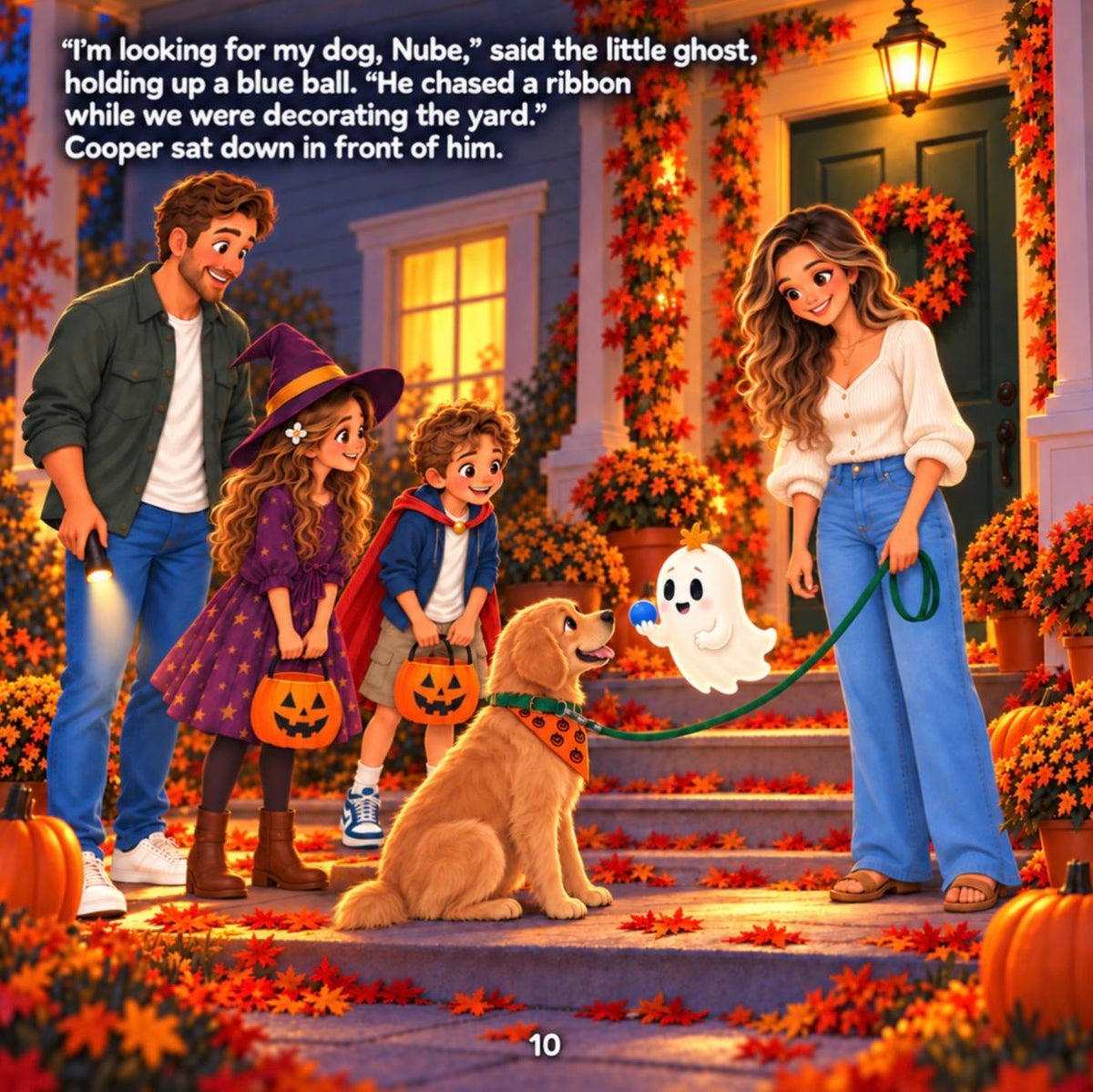 Cooper and the Halloween Ghost