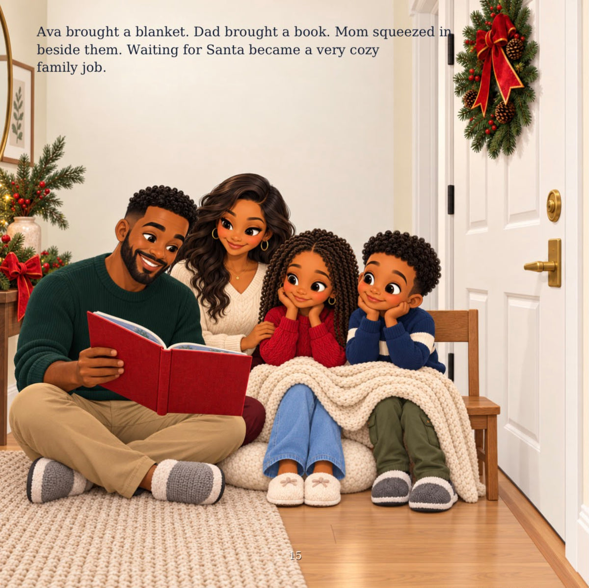 The Night Santa Knocked the Door