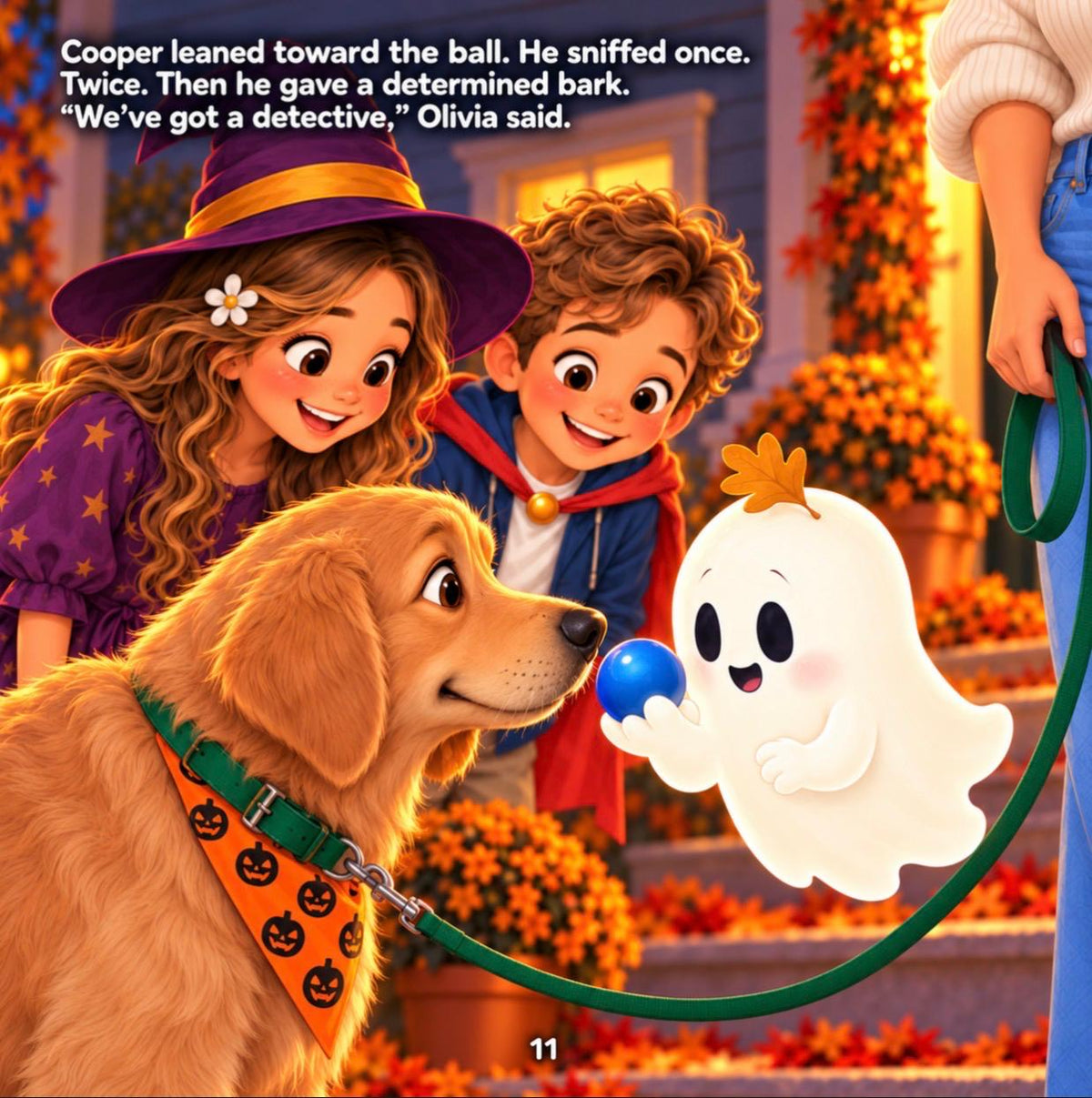 Cooper and the Halloween Ghost