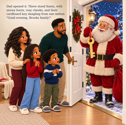The Night Santa Knocked the Door