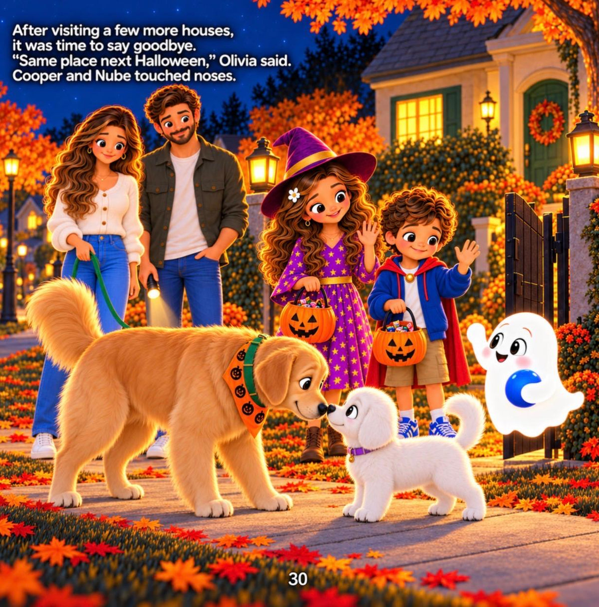 Cooper and the Halloween Ghost