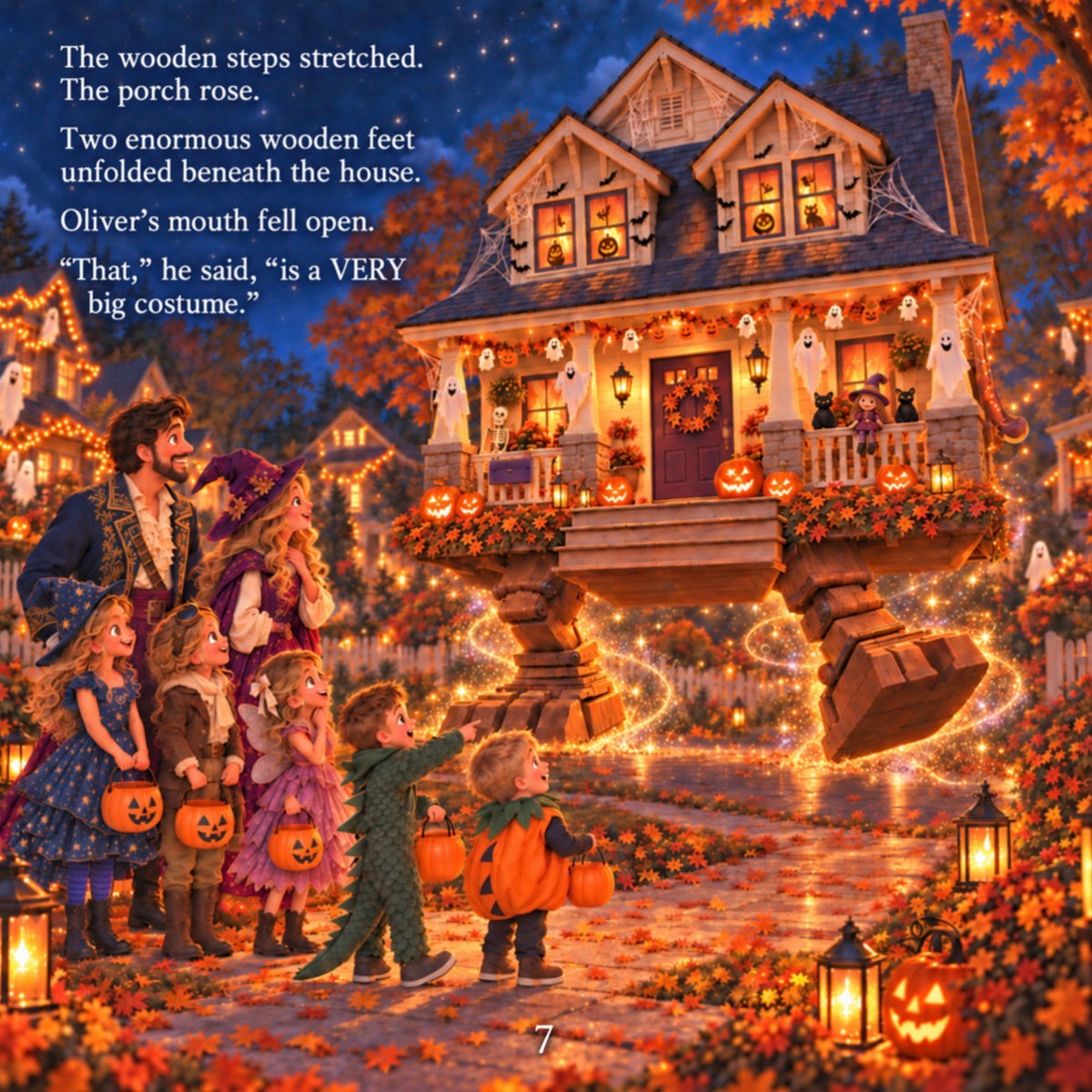 Our House Went Trick-or-Treating