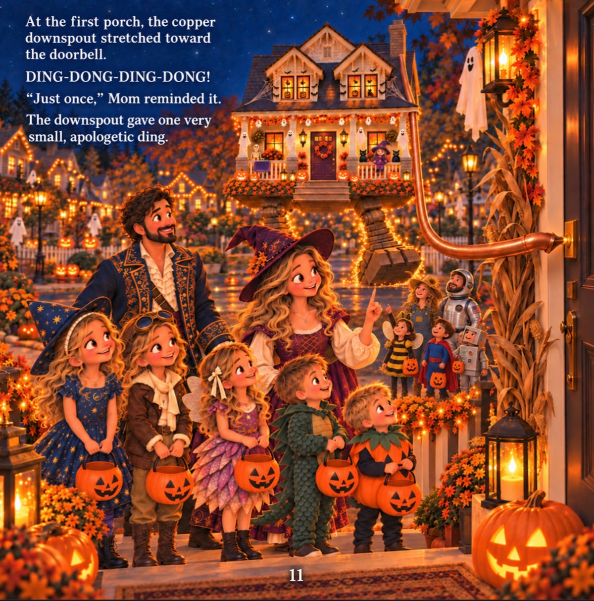 Our House Went Trick-or-Treating