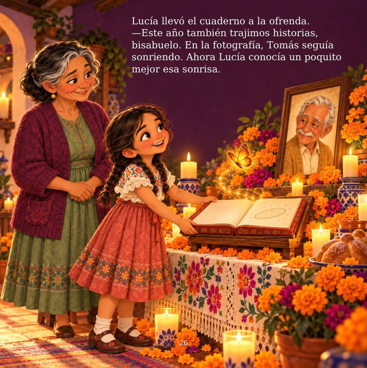 Abuelita, a donde van tus historias?