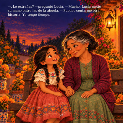 Abuelita, a donde van tus historias?