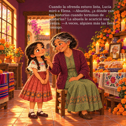 Abuelita, a donde van tus historias?