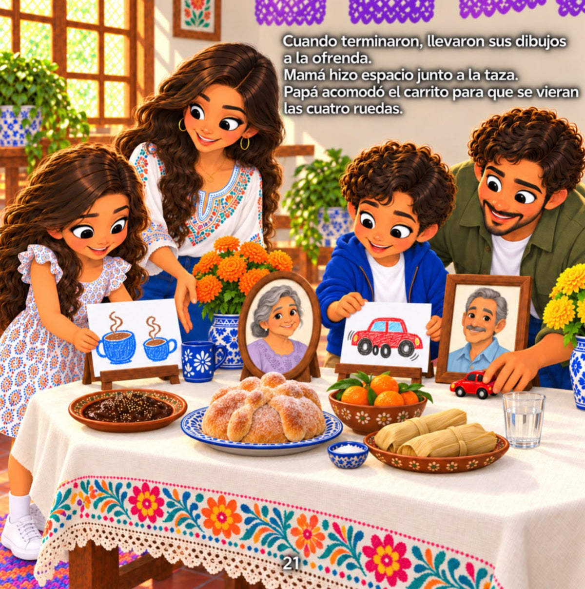 La ofrenda de las pequeñas historias